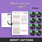 2026 Calendar Template – Done-for-You Digital Product