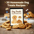 30 Homemade Dog Treats Recipe Book | Printable, Editable & Master Resell Rights