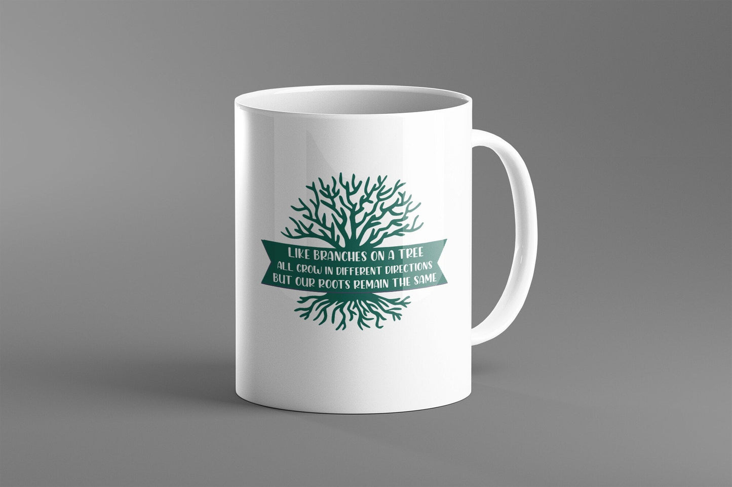 Like Branches on a Tree All Grow In Different Directions But Our Roots Remain The Same | Christmas Gift | Amazing Mug