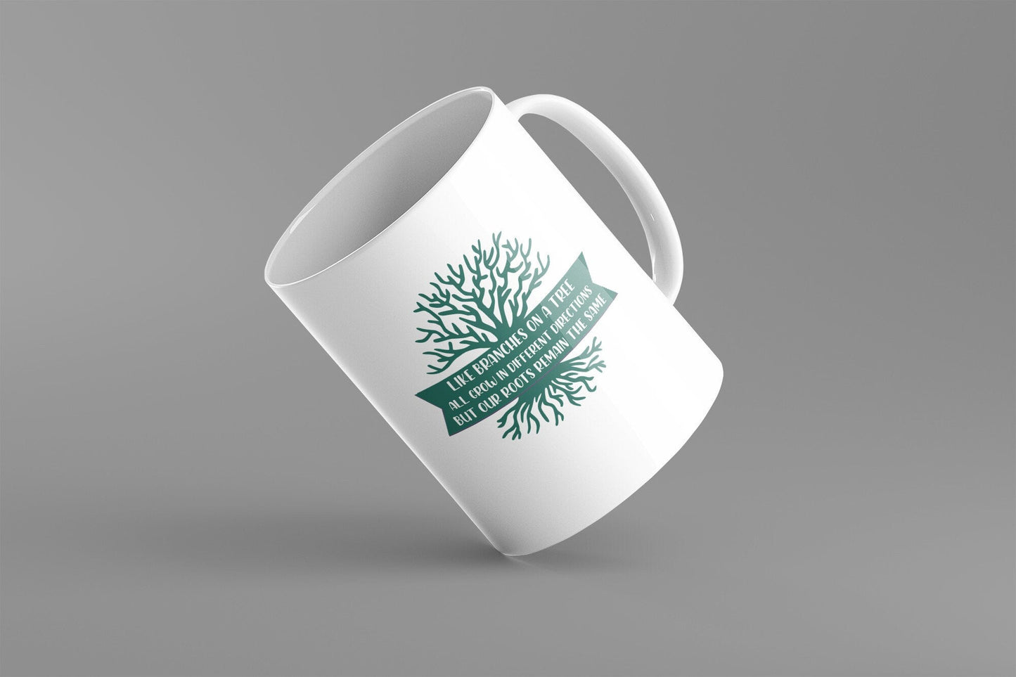 Like Branches on a Tree All Grow In Different Directions But Our Roots Remain The Same | Christmas Gift | Amazing Mug