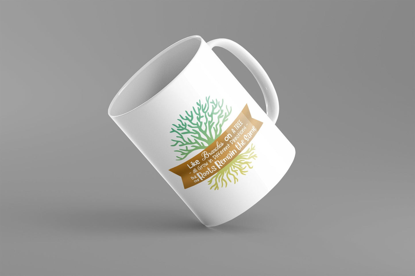 Like Branches on a Tree All Grow In Different Directions But Our Roots Remain The Same | Gift for Best Friend | Amazing Mug